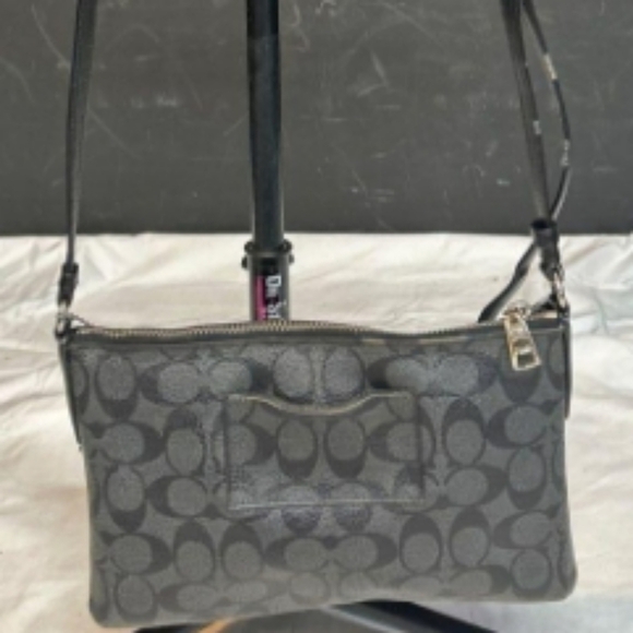 🐾Gray BLACK Patterned Crossbody Bag🎉 - Picture 4 of 13